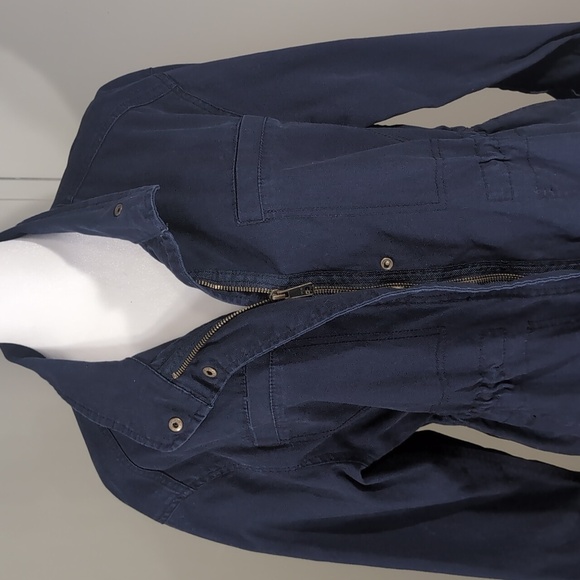 Old Navy Cinch Waist Cotton Jacket - Picture 2 of 9